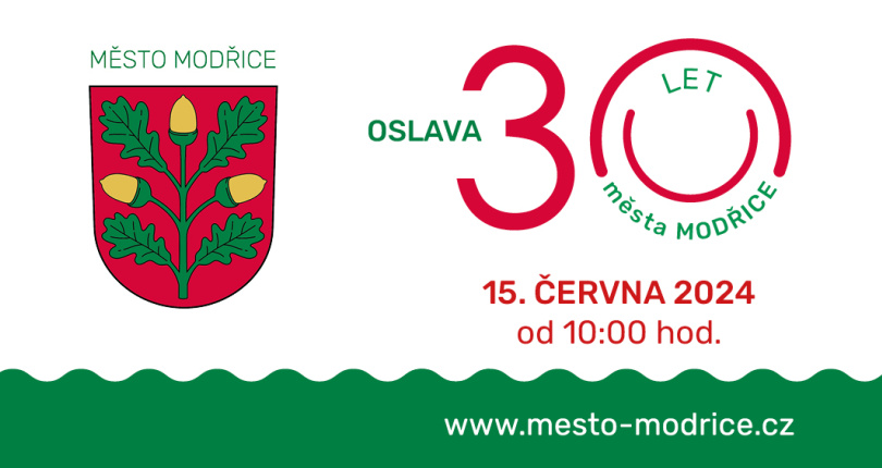 Oslavy 30 let města Modřice